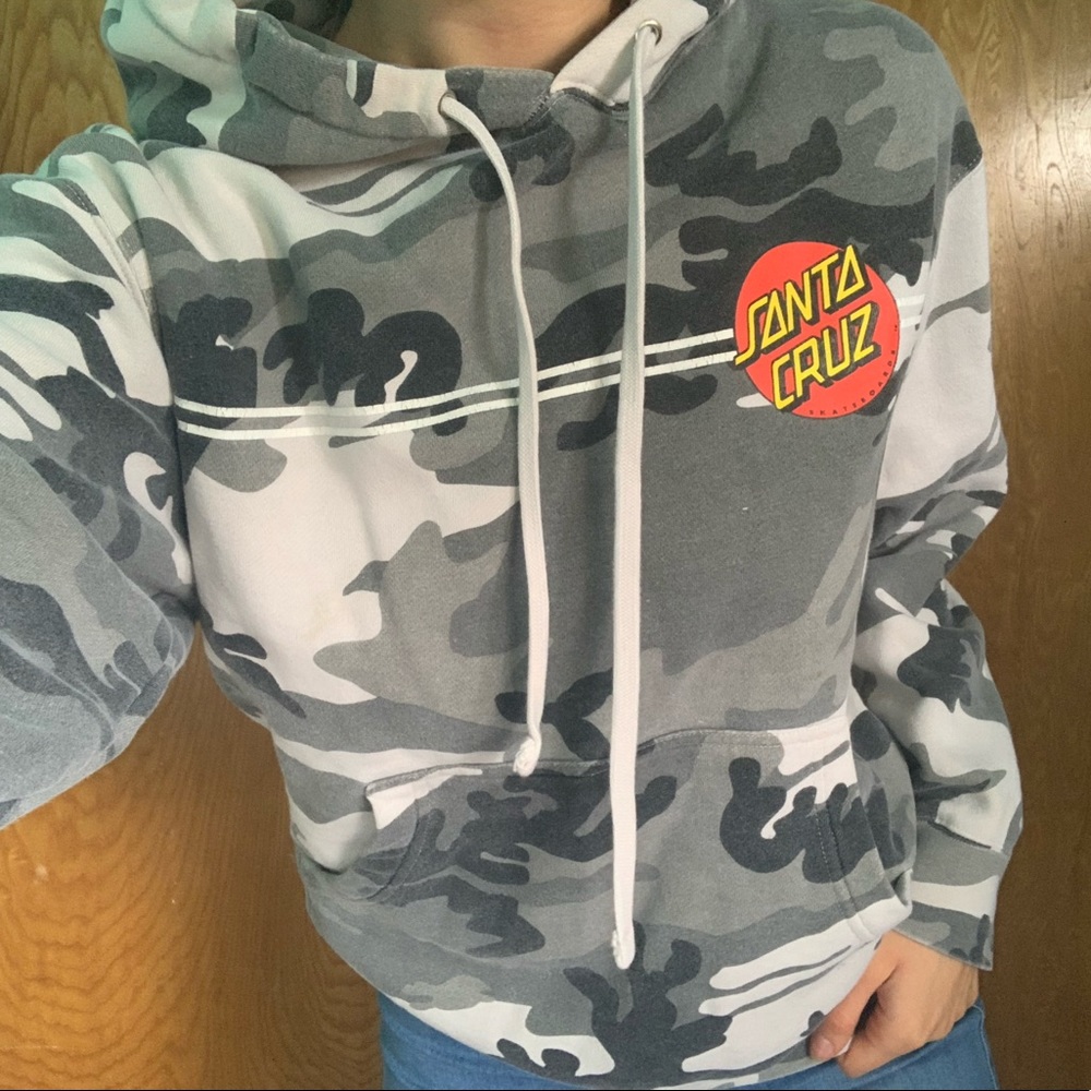CAMO SANTA CRUZ HOODIE